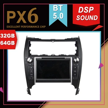 

Rockchip PX6 Processor Android 9.0 Car Multimedia GPS For TOYOTA Camry 2012-2014 DSP Sound Navigation Tape Recorder Radio