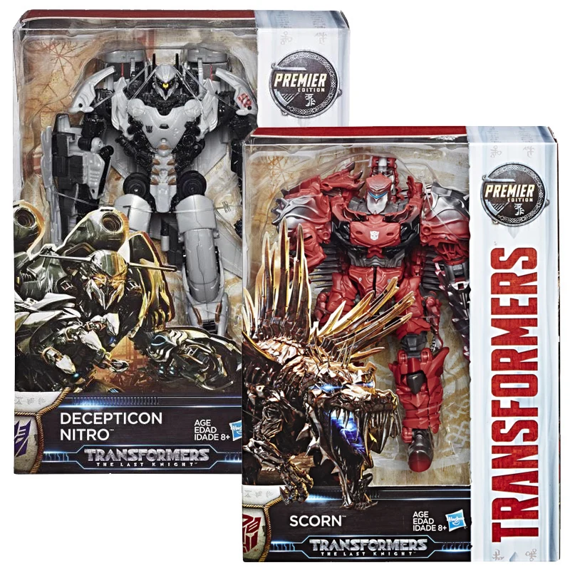 

18cm Hasbro Transformers Deformers Voyager Class Grimlock Scorn Decepticon Action Figure Children Boys Transformers Car Toys