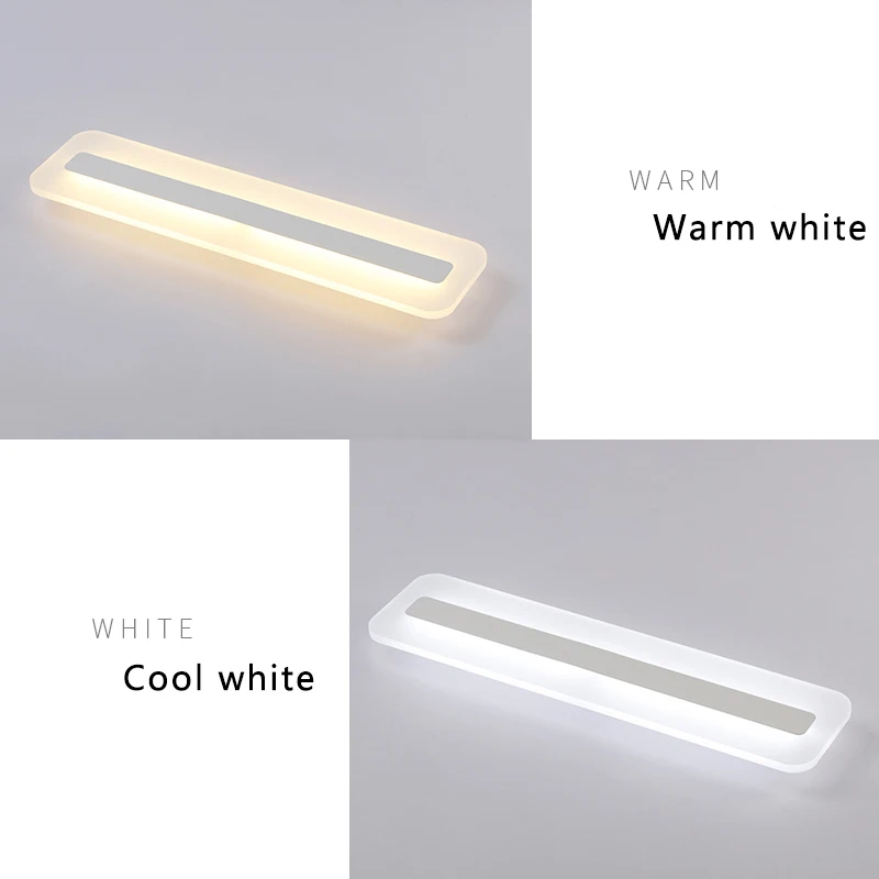 Nordic Acrylic Simple Wall Lamps Bath Stair Bedroom bathroom waterproof led Mirror decoration light Bedside lightings 4