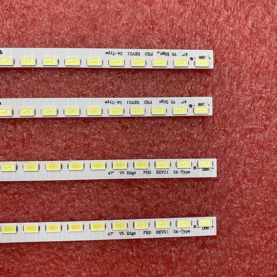 4 個 LED ストリップ 47LE4600 47LE5500 47LE5300 47LX6500 47LE5400 47E70RG1/5/10  Kit LED Backlight Strip for 47LE4600 47LE5500 47LE5300 47LE5300-CA 47LX6500  47LE5400 47E70RG LE47A300N 47LE5900 LC470EUH SC A1 (Color : 40 pcs for テレビ用 LED ストリップ 4 個 47LE4600 47LE5500 47LE5300 47LX6500 47LE5400 47