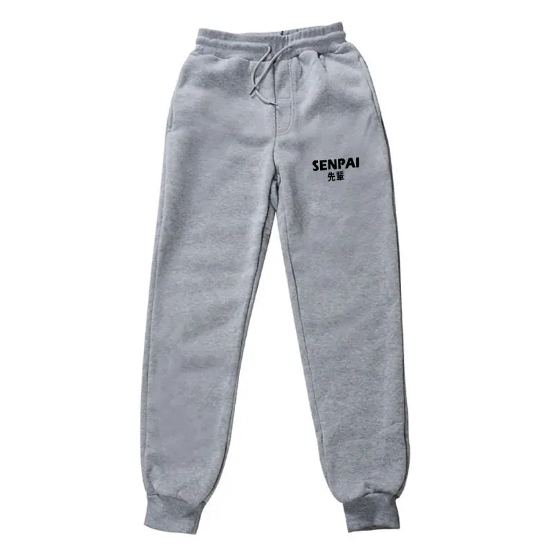 Последние поколения печатных мужские хип хоп уличные беговые высококачественные повседневные штаны свободные и удобные - Цвет: Grey WK432