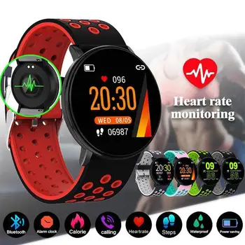 

W8s Round Screen Smart Watch Waterproof Heart Rate Message Blood Pressure Sleep Bluetooth Smartwatch Remind Pedometer Monit U7W2