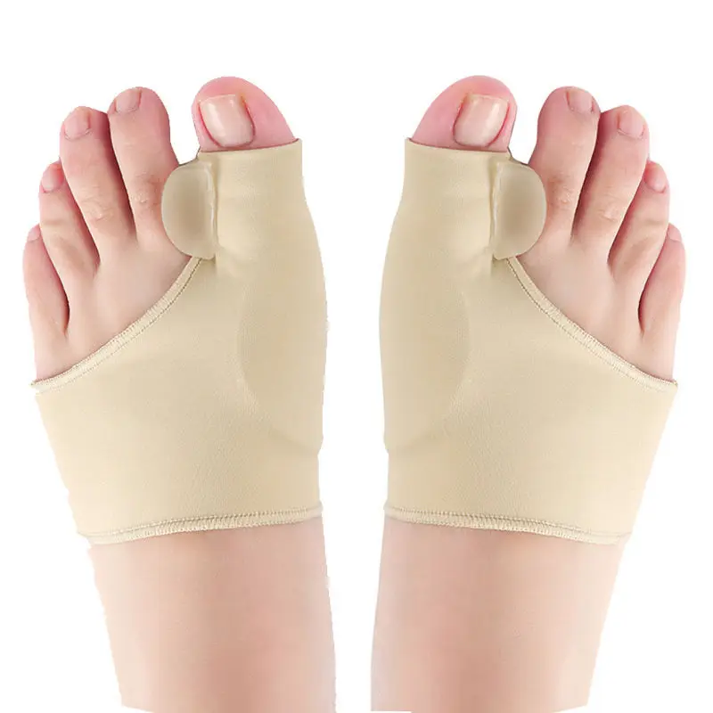 1Pair Big Bone Orthopedic Bunion Correction Pedicure Socks Silicone Hallux Valgus Corrector Braces Toes Separator Feet Care Tool