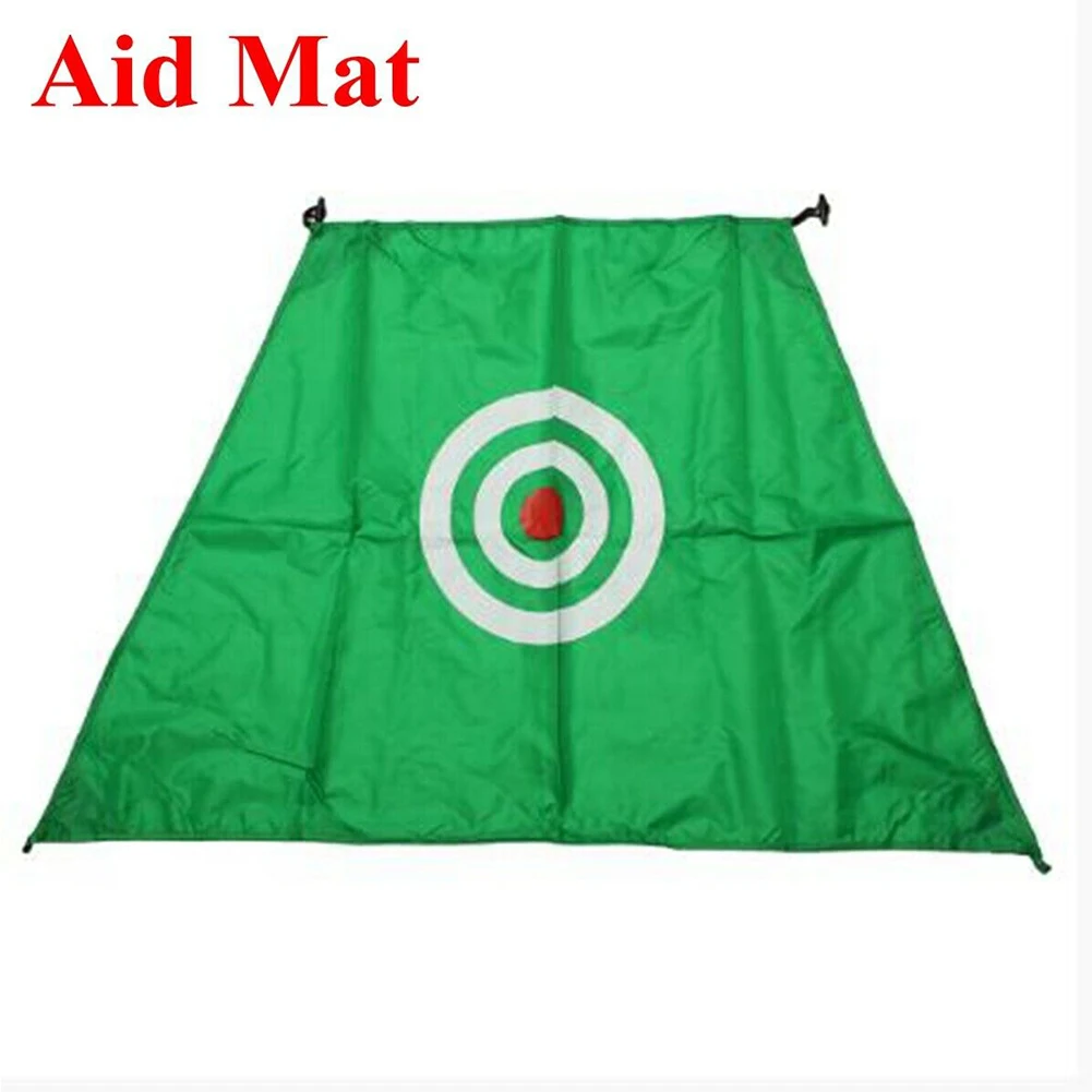 Garden Portable With Hitting Mat Grassland Backyard Indoor Outdoor Golf Practice Net Training Aid Club Sports Exercises Swing