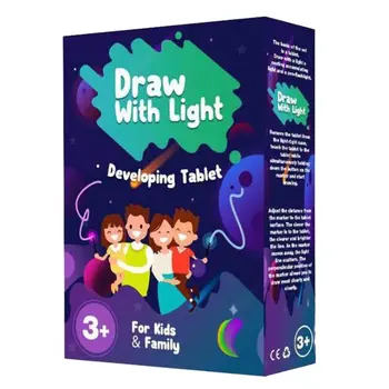 

Writing Board Puzzle Painting Writing Board Luminous Board Children Glow Graffiti Fluorescent Board 3D Drawing Board