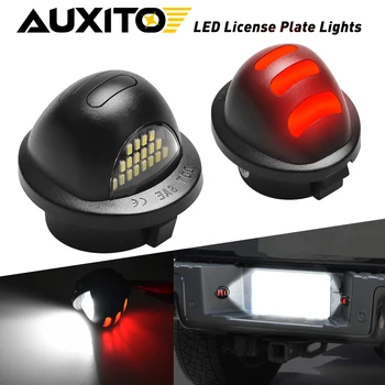 

AUXITO 2x White Red No Error Car LED License Plate Lights For Ford F150 F250 F350 F250 F350 F450 F550 Explorer Ranger Lincoln