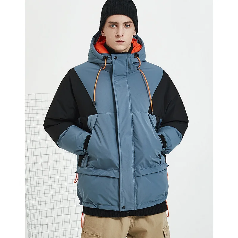 

Super Quality Winter Duck Down Parkas Men Casual Outwear Down Jackets Male Thick Down Coat Fashion Puffer Jacket JK-808
