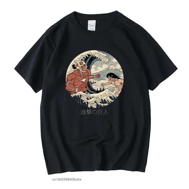 

Attack On Titan Tshirts Anime Plus Size Tops Tees Summer Mens Short Sleeve Tshirt Cartoon Streetwear T Shirt Graphic T Shirts