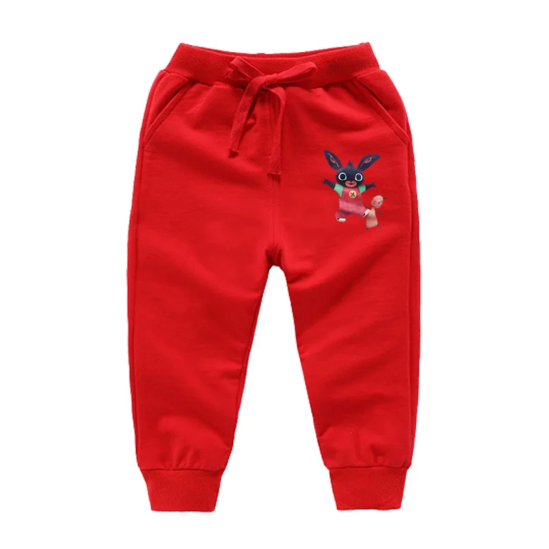 Для девочек Штаны Весна и осень новая верхняя одежда с изображением мультипликационных персонажей для детей повседневные спортивные штаны для маленьких девочек на возраст 3, 4, 6, 8 лет - Цвет: Color 7