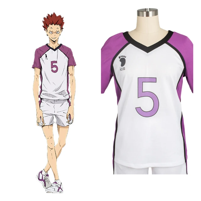 Haikyuu Season 3 Cosplay Jersey Shiratorizawa Academy Uniforms