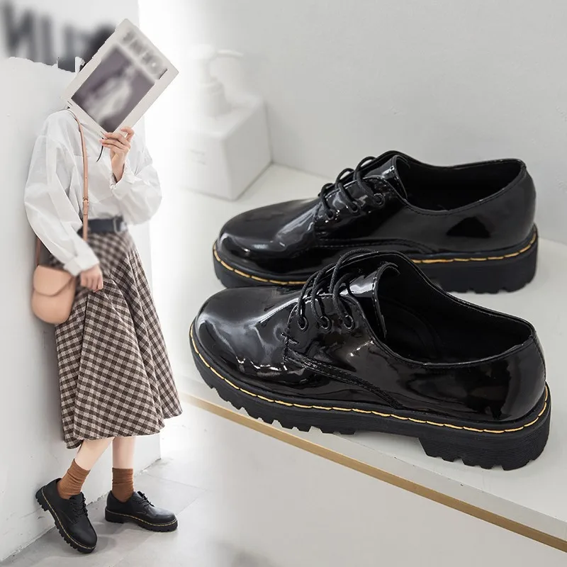 414243PlusSizeOxfordsJapaneseStyleLeatherShoesSuitableforJK