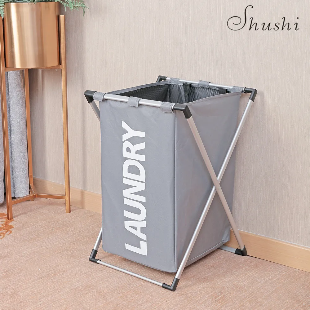 Online SHUSHI X marco plegable cesta de la colada oxford impermeable baño ropa sucia cesto plegable cesta de la colada de alta capacidad