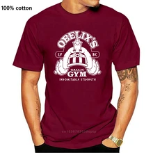 Obelix Gym T-Shirt Schwarz Gallier Germane Idefix Fix Germane Gym