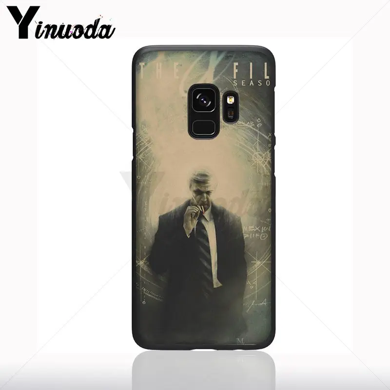 X-File Alien UFO Retro Poster Retro Kraft Lembut Ponsel Case untuk Samsung Galaxy S10plus S9 S8plus S10e A50 a70 A10 Ponsel