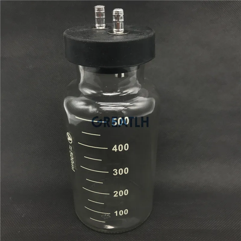 

Autoclavable Canister Sterilization Disinfection glass bottle for Fat Collection Liposuction tools