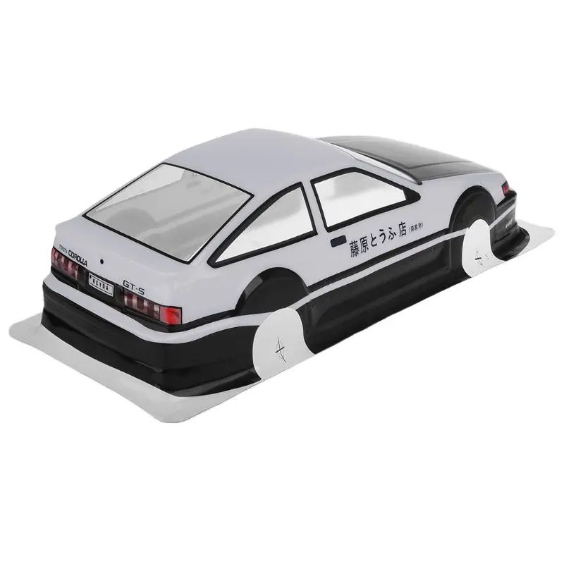 RC 1:10 масштаб на дороге Дрифт автомобиль окрашенный ПВХ корпус 190 мм для Toyota Corolla AE86