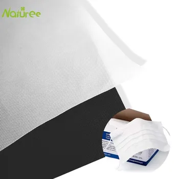 

17.5cm Width Inner Mask PP Spunbond Non-woven Fabric Skin-friendly Inner Raw Cloth for Mask Use Box DIY Cloth