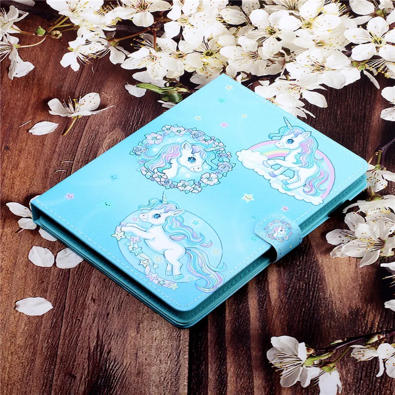 Wekays 7 дюймов универсальная подставка кожаный чехол для Coque samsung Amazon huawei 7," планшет с мультяшным котом защитный чехол для телефона