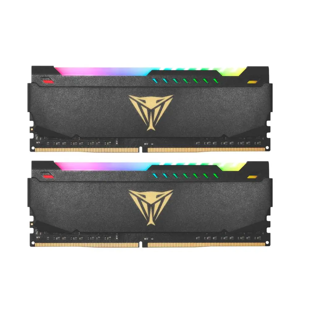Ram DDR 4 DIMM 64GB (32gbx2) pc25600 3200MHz patriot Viper steel RGB (pvsr464g320c8k) RAM memory module Computer Desktop PC Memory Module |