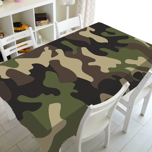 Army Camouflage Table Cloths