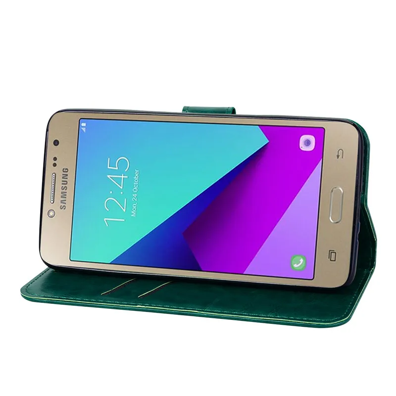 Кожаный чехол для samsung Galaxy J2 Prime, чехол для samsung J2 Prime SM-G532F, ТПУ Защитный флип-чехол для samsung J2 Prime, чехол