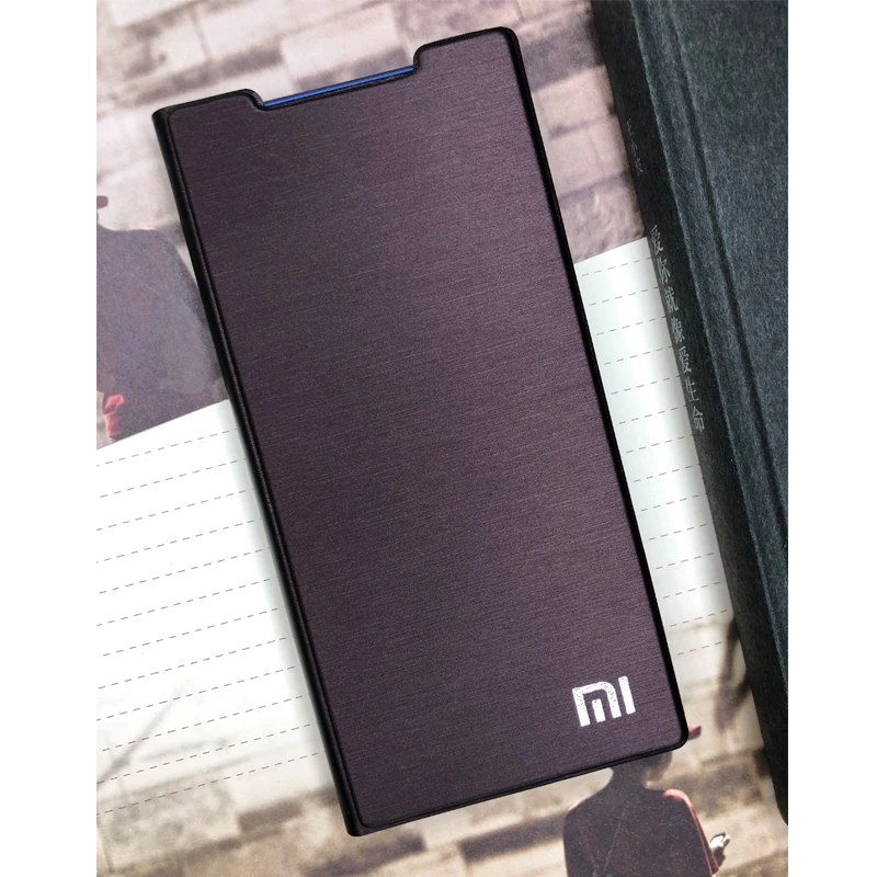Новейший чехол для Xiaomi Redmi Note 7, роскошный тонкий стильный флип-кошелек, чехол из искусственной кожи, чехол s для Xiaomi Redmi Note 7 Pro - Цвет: brown