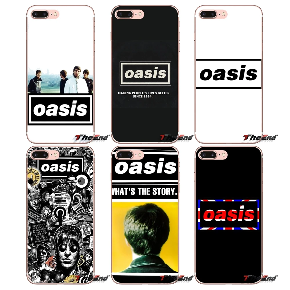 Oasis rock Band мягкие прозрачные чехлы для Samsung Galaxy J1 J2 J3 J5 J7 A3 A5 A7 2015 2016 2017 J330 J530 J730 |