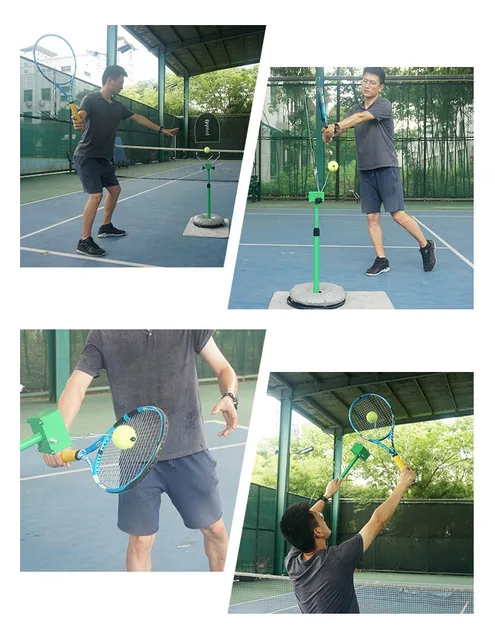 Allenatore Di Tennis Susian - Strumento Di Allenamento Con Rimbalzo Per Pratica Individuale - Foto 7