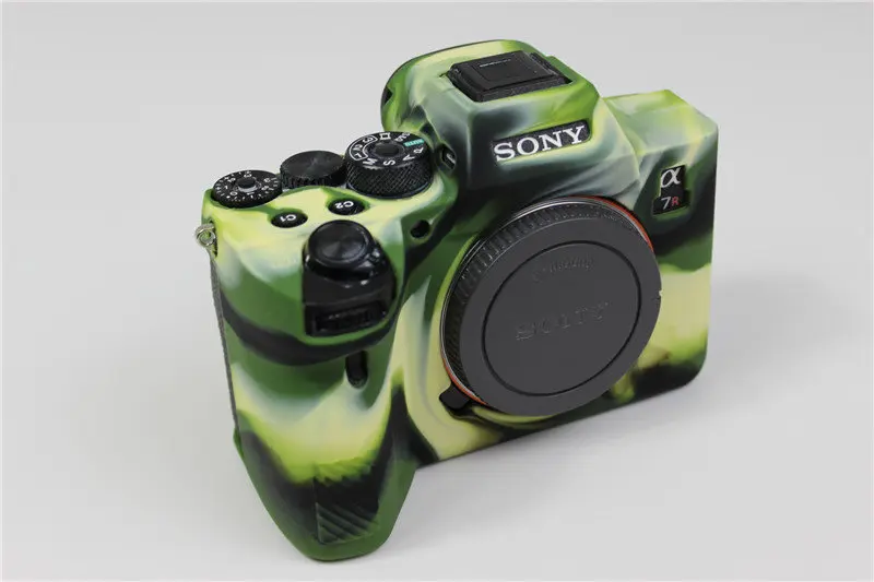 Силиконовая кожа брони чехол для камеры Защитная крышка для sony Alpha A7 II A7R II A7S II A7 III A7R III IV A7M2 A7M3 A7RM3 A7RM4