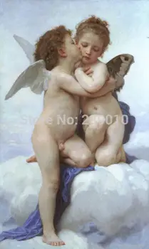 

free shipping angel Canvas printed Religion Oil Painting canvas prints angels wall art decoration painting for bedroom