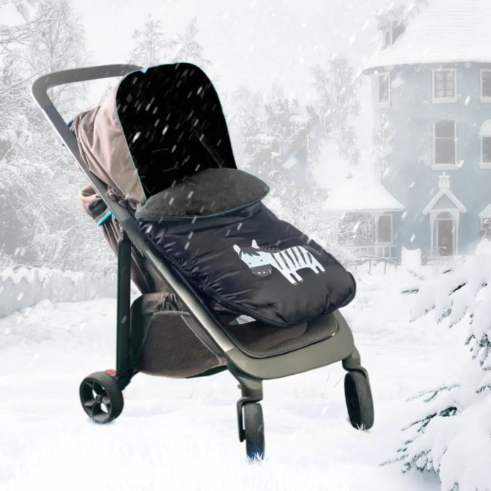Baby Stroller Sleeping Bag Envelop Baby Sleep Sacks footmuff Baby Warm Pram Stroller Bed Seat Pad For Babie Kids 0-48 M Winter