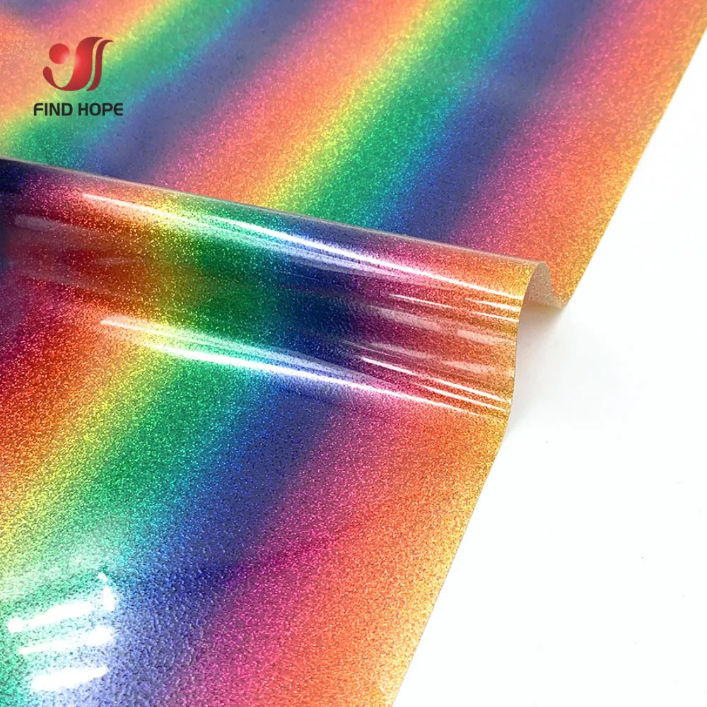 19x39 Inch Premium Glitter HTV Vinyl Roll 4 Color Option for DIY T-Shirts/Bags Durable Heat Transfer Material for Craft Business