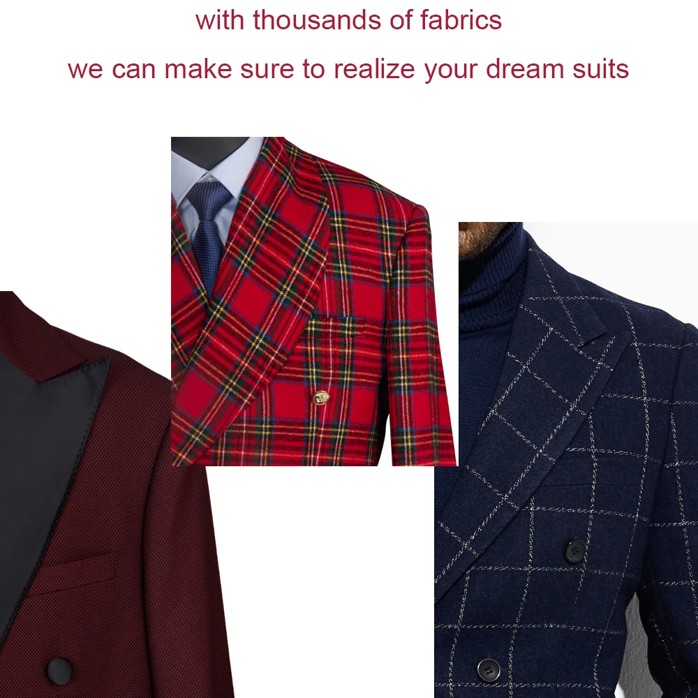 Custom Made To Measure Tailored Men'S Bespoke Suit Tailor Made Suits Custom Made Mens Suits Customized Groom Tuxedo Wedding Suit 5