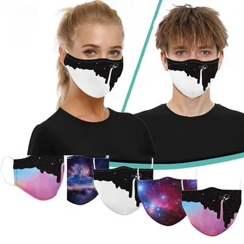 

1pc Adult Mouth Masks For Protection Face Mask Washable Earloop Mask Mascarilla Masque Maseczka Mouth Face Masks