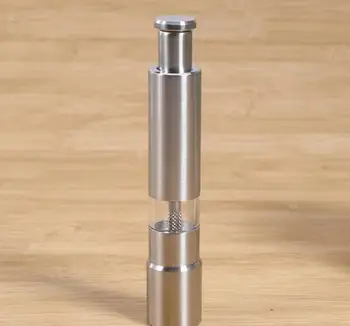

Best popular Stainless Steel Pepper Grinder Portable Manual Pepper Muller Seasoning Grinding Milling Machine Mini Cooking kitche