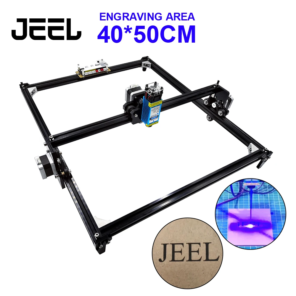 

500mw CNC Laser Engraving machine 40*50cm 2Axis DC 12V DIY Wood Router Laser Cutter /Printer/+Laser Goggle