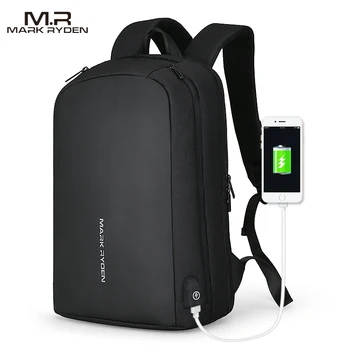 

Mark Ryden Men Backpack Multifunction USB Recharging Can Fit 15.6inch Laptop Casual Backpacks For Male