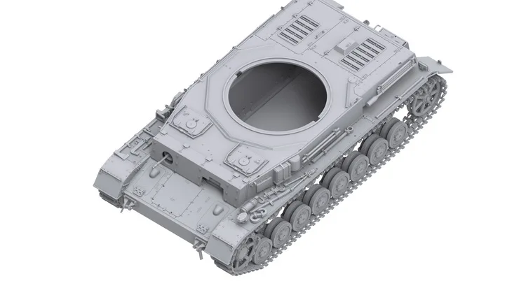 Border BT003 1/35 немецкий panzerkampfwgen IV Ausf. F-Scale модельный комплект