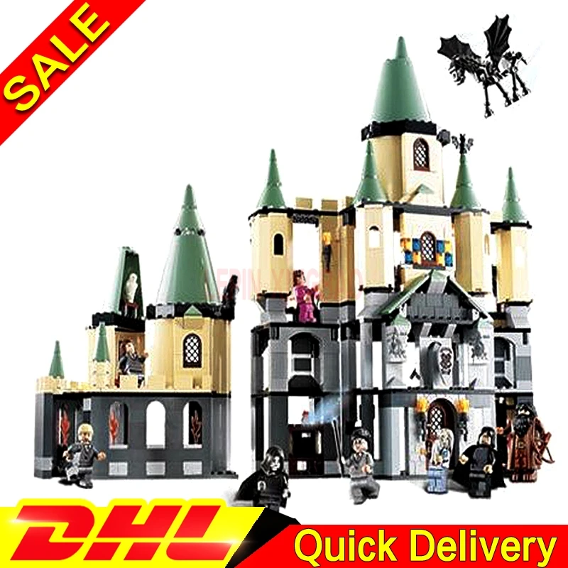 

LP 16029 Movie Kits magic Hogwort Castle Model Building Blocks Bricks Educational lepining Toys for Children Gifts Clone 5378