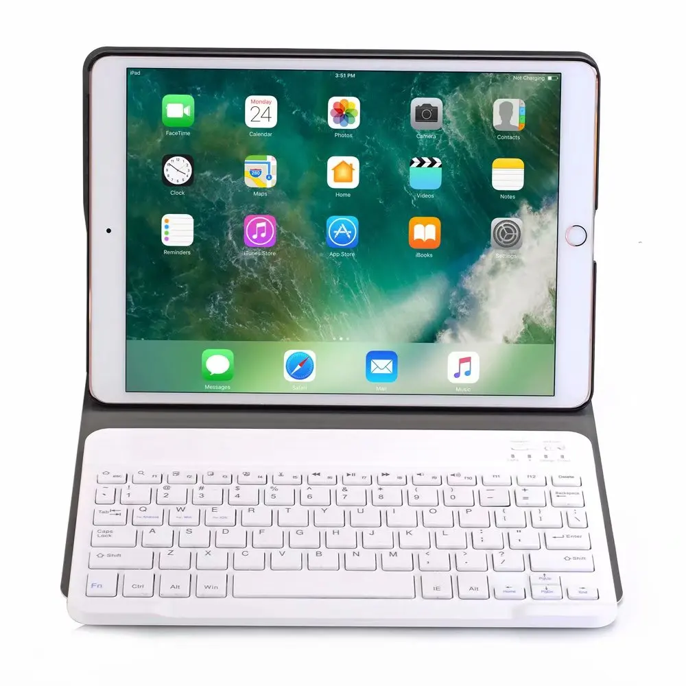 Клавиатура для Apple Ipad 10,2 чехол из искусственной кожи чехол-подставка для IPad 10,2 дюймов планшет Bluetooth клавиатура чехол+ ручка