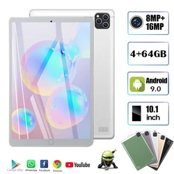 Tablette PC Android de 10 pouces, avec double carte SIM, trois caméras, 4 go de ram, 64 go de rom, wi fi et GPS, 4G, livraison gratuite 