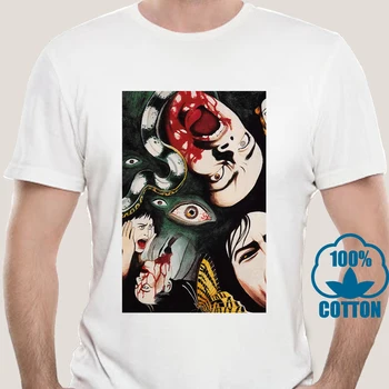 

0928X Eyeball Lick Suehiro Maruo Japan Japanese Anime Manga Horror Guro Junji Ito T Shirt Tee