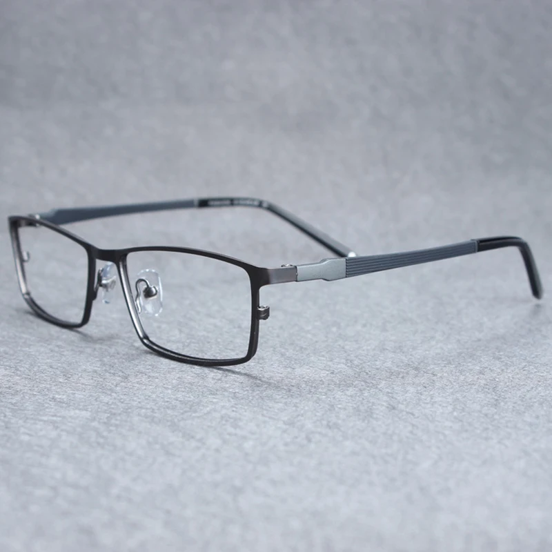 

Titanium Alloy Glasses Frame Men Full Rim Clear Lens Eyeglasses Optical Myopia Prescription Frames Man Square Spectacles Eyewear