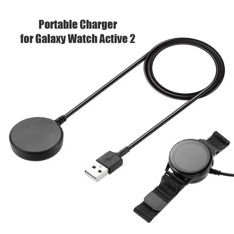 

1m USB Charging Cable Charger Power Adapter for Samsung Galaxy Watch Active 2