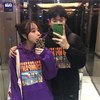 

Hoodies Women 2020 Warm Leisure Simple All-match Pullovers Womens Korean Style Sweatshirts Students Soft Comfortable Daily Retro