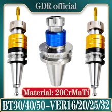 Suporte de ferramenta telescópica rosqueando bt ver bt30 bt40 etp16 etp20 etp25 etp32 ver16 ver20 ver25 torneira pinça retrátil faca da torneira handl