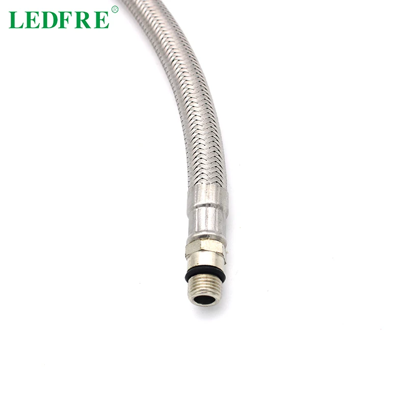 LEDFRE G3/8 * M10 1 кухонный смеситель Pex труба 304 гибкая из нержавеющей стали с оплеткой
