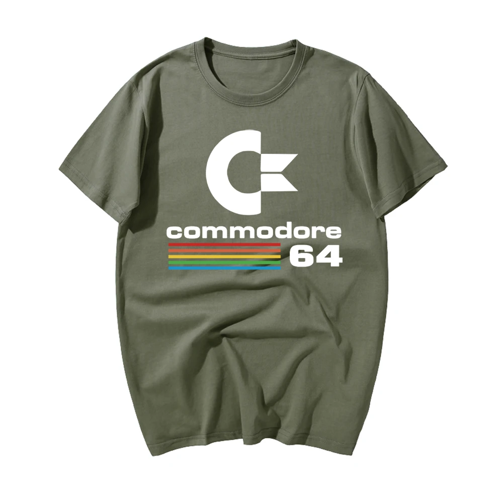 2019 новые летние Commodore 64 Футболки C64 SID Amiga Ретро 8-bit ультра классный дизайн винил