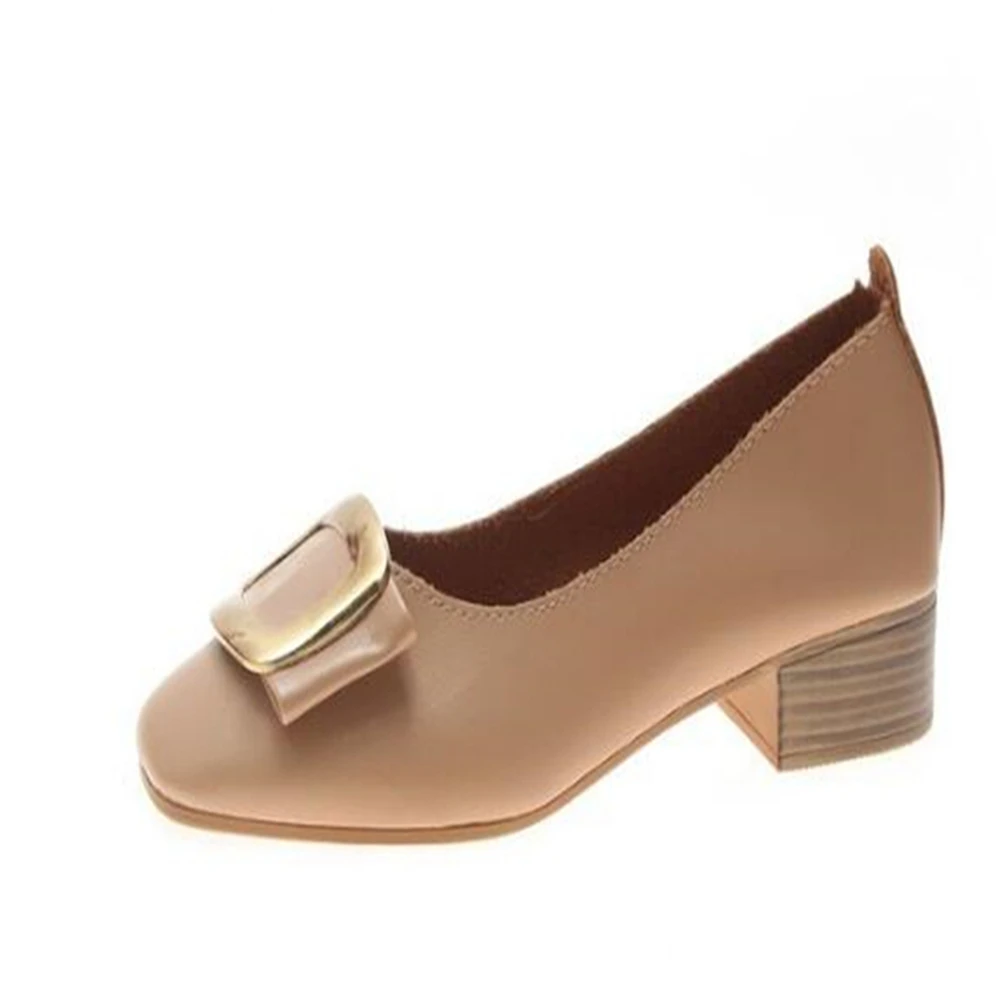 

Women Pumps High Heels Shoes 5 CM Wedges Shallow Spring Summer Fashion Increased Sweet Work Platform Work Casual Dress Shoes y10