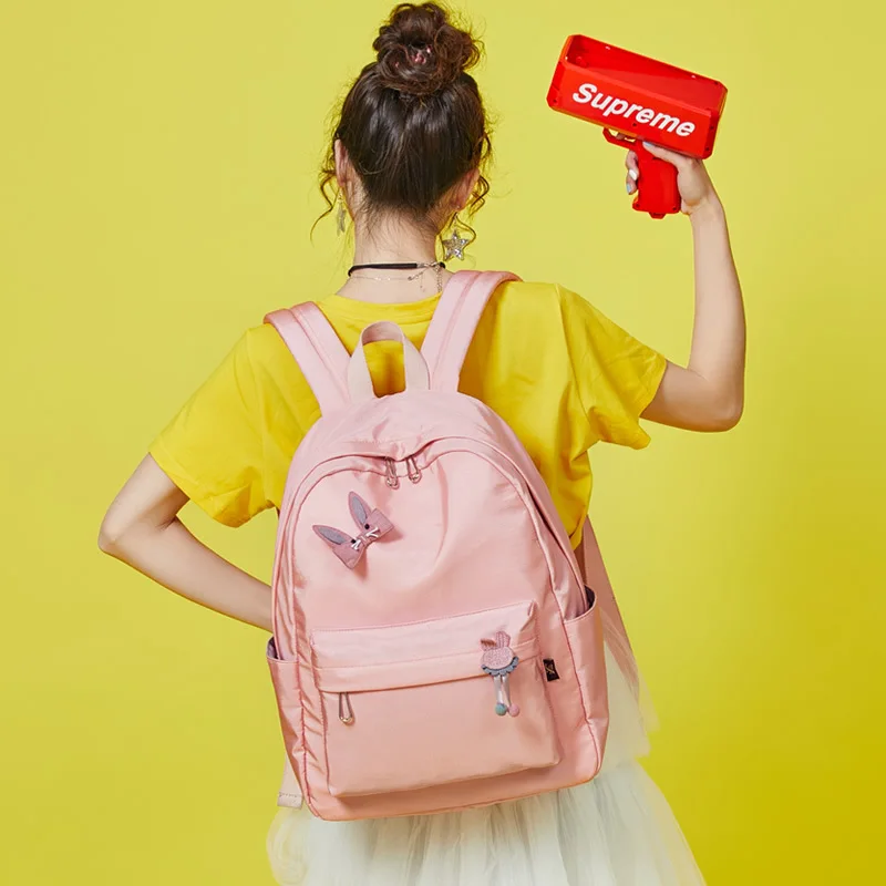 

POOLOOS Fashion Bookbags Women Backpack Travel Bagpack Student School Bag For Teenagers Girl Knapsack Travel Rucksack Mochila
